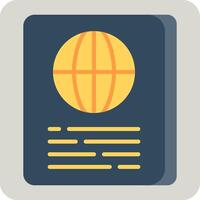 Passport Vector Icon