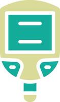 Glucose Checkup Vector Icon