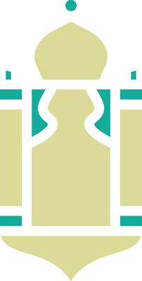 Arabian Lantern Vector Icon