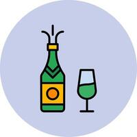 Champagne Vector Icon