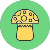 Mushroom Vector Icon