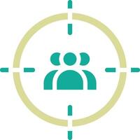User Target Vector Icon