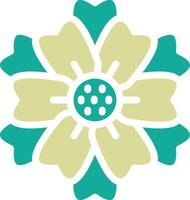 Mint Marigold Vector Icon