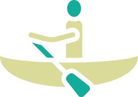 Rowing Vector Icon