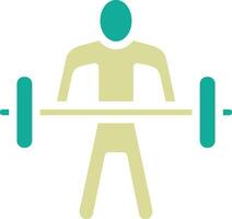 Weightlifting Vector Icon