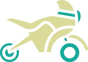 Race Bike Vector Icon