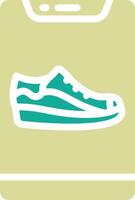 Exercise Shoes Vector Icon