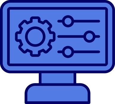icono de vector de configuración