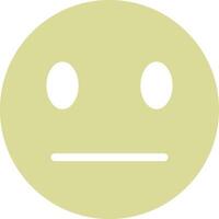 Expressionless Face Vector Icon