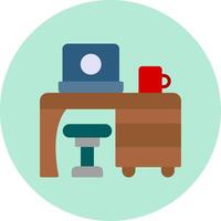 Workplace Vector Icon