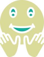 Hugging Face Vector Icon