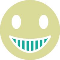 Grinning Face with Smiling Eyes Vector Icon