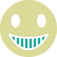 Grinning Face with Smiling Eyes Vector Icon