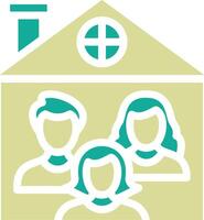 Family Home Vector Icon