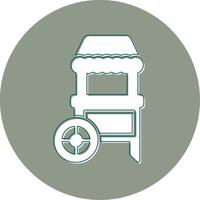 Food Stand Vector Icon