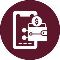 Digital Wallet Vector Icon