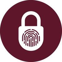 Fingerprint Vector Icon