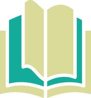 Open Book Vector Icon