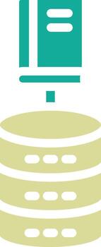 Study Database Vector Icon