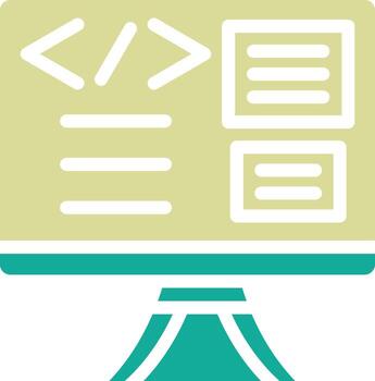 Web Programming Vector Icon