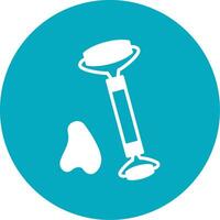 gua sha vector icono