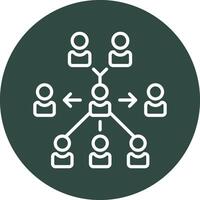 Hierarchy Vector Icon