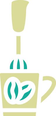 Coffee Mixing Vector Icon