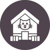 Pet House Vector Icon