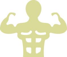 Body Builder Vector Icon