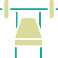 Bench Press Vector Icon