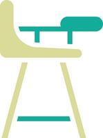 High Chair Vector Icon