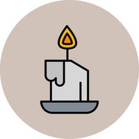 Candle Vector Icon