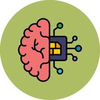 Artificial Intelligence Vector Icon