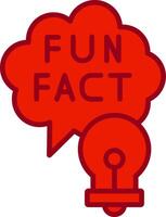 Fun Fact Vector Icon