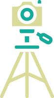 Tripod Camera Vector Icon