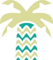 palma arboles vector icono