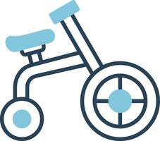 Acrobatic Bike Vector Icon