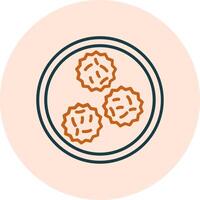 falafel vector icono