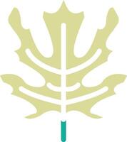 Oak Leaf Vector Icon