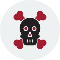 Skull And Bones Vector Icon