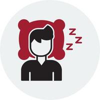 insomnio vector icono