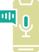 Voice Assistant Vector Icon