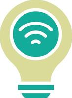 Smart Bulb Vector Icon