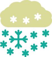 Heavy Snow Vector Icon