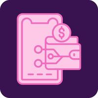 Digital Wallet Vector Icon