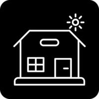 Beach House Vector Icon