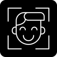 Face Scan Vector Icon