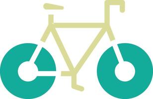 Spring Bike Vector Icon