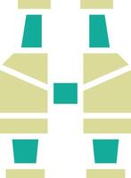 Army Bicoculars Vector Icon