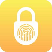 Fingerprint Vector Icon